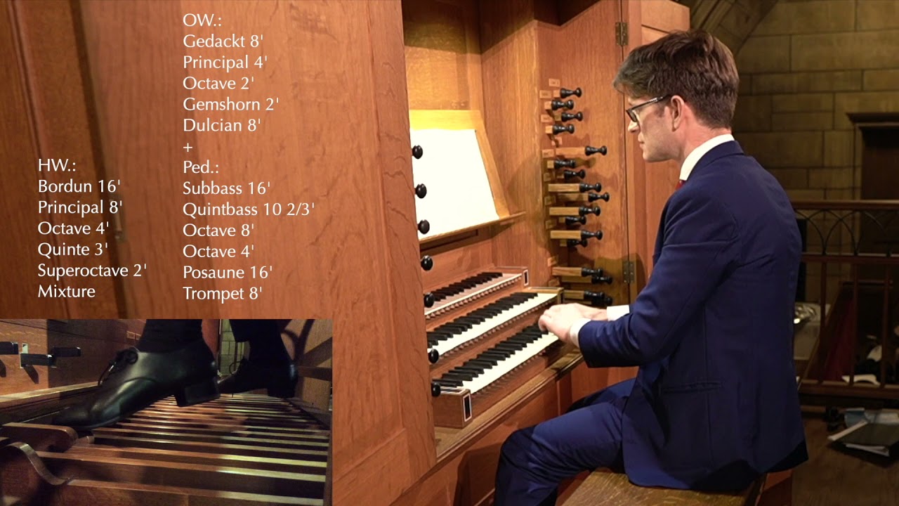 J. S. Bach: Toccata and Fugue in E Major BWV 566 | Balint Karosi  St Thomas Church, New York City