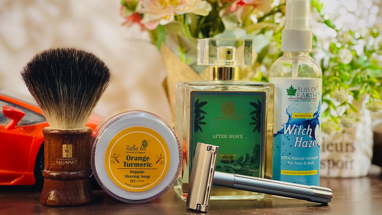 Rustic Art Orange Turmeric Shaving Soap. Vlog#155#DiwasShaves