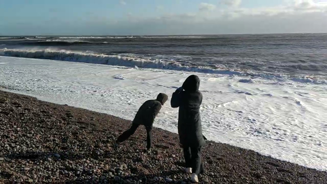 Budleigh beach, Christmas 2025