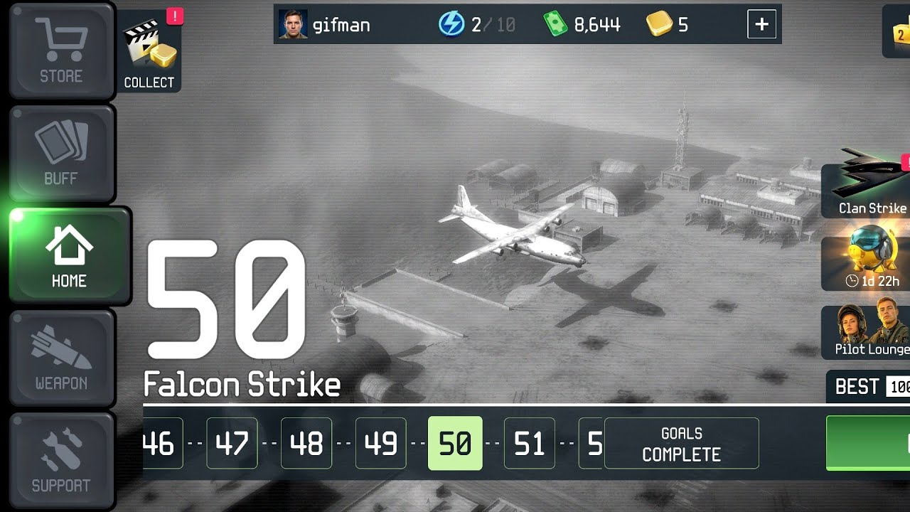War drone level 50, falcon strike (new)! Like and subscribe! #war #drone #game