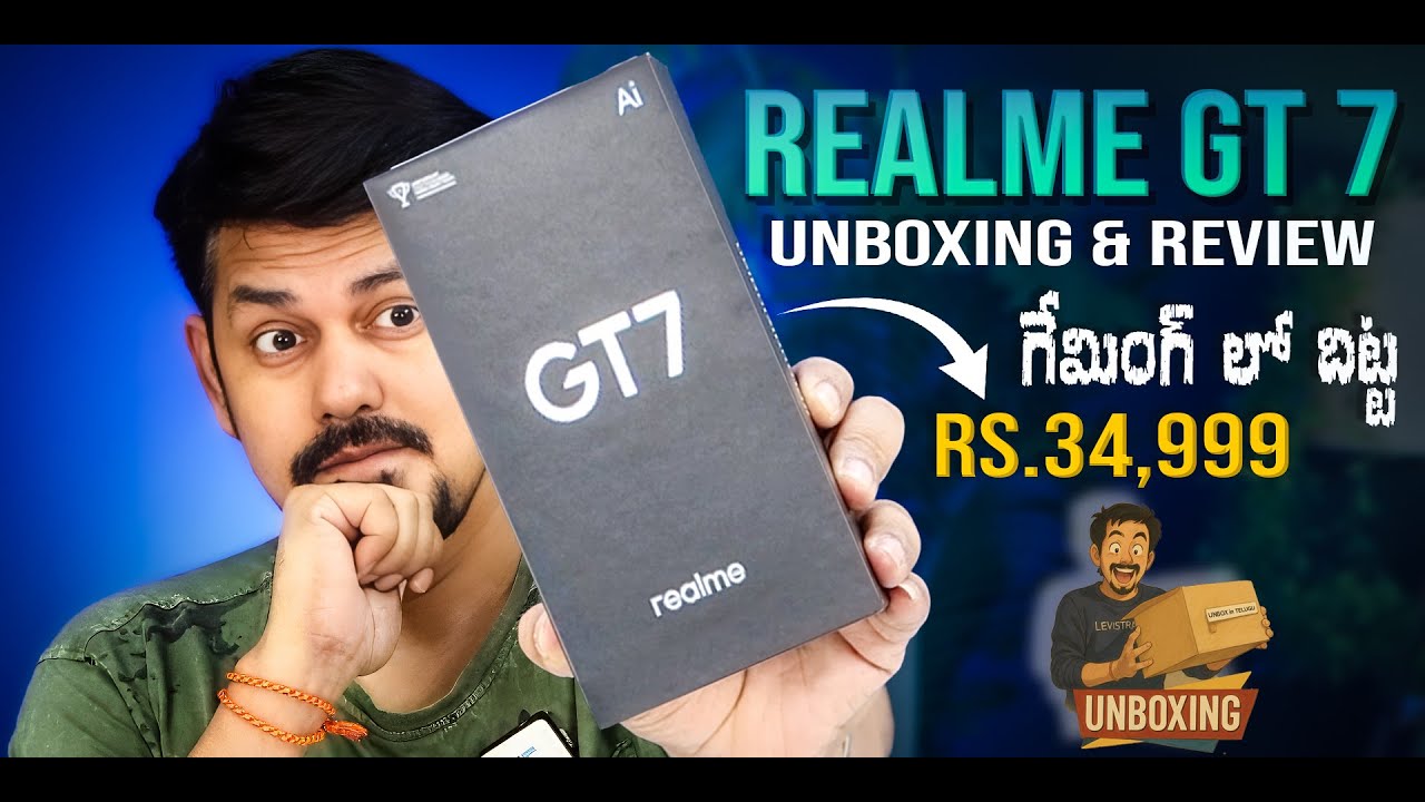 Realme GT 7 Unboxing and Full Review in Telugu