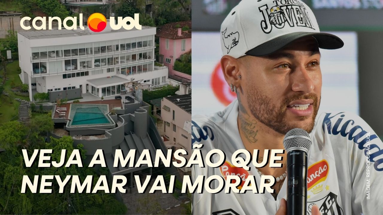 NEYMAR VAI MORAR ONDE? VEJA VÍDEOS DA MANSÃO DE LUXO NO MORRO DE SANTA TEREZINHA EM SANTOS!