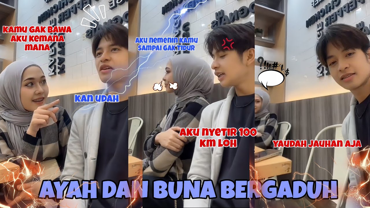 ayah dan buna begaduh? buna langsung pesan tiket pulang ke malaysia😱 #yukayafamily #yukaya