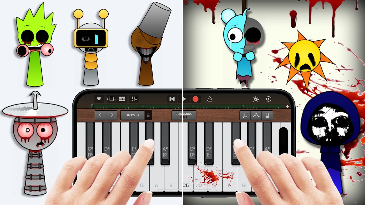 Incredibox Sprunki SWAPPED Recreated in GarageBand!