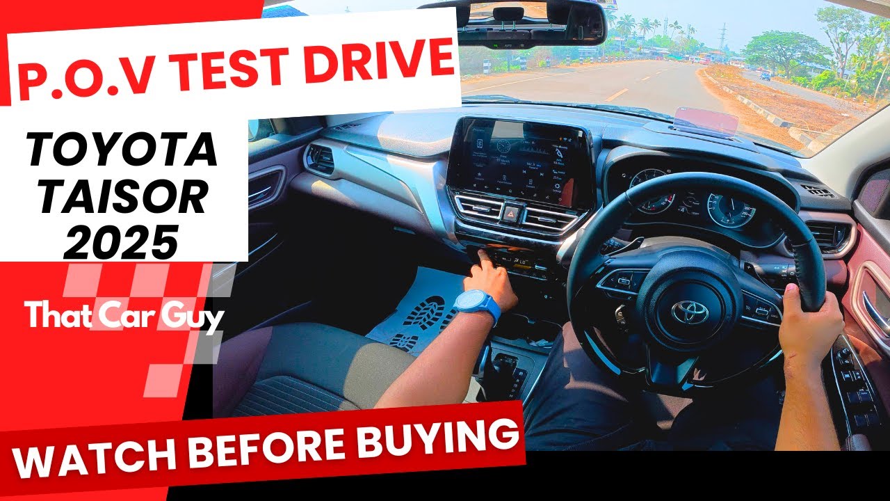 TOYOTA TAISOR 2024 / 2025 POV TEST DRIVE REVIEW  ( Base Model , Top Model , Price )