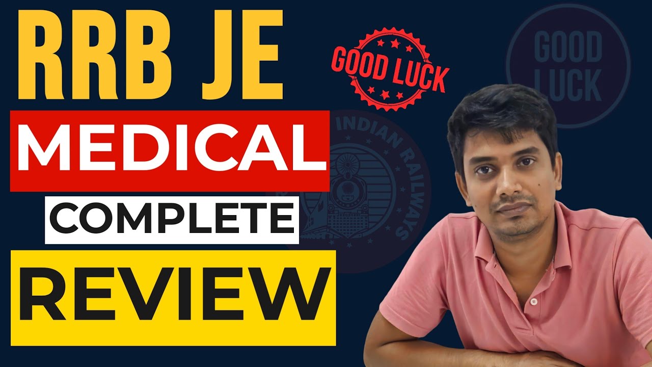 RRB JE MEDICAL Process REVEALED! 😱 | Eye, BP, BMI Tests + SHOCKING Rejection Reasons!