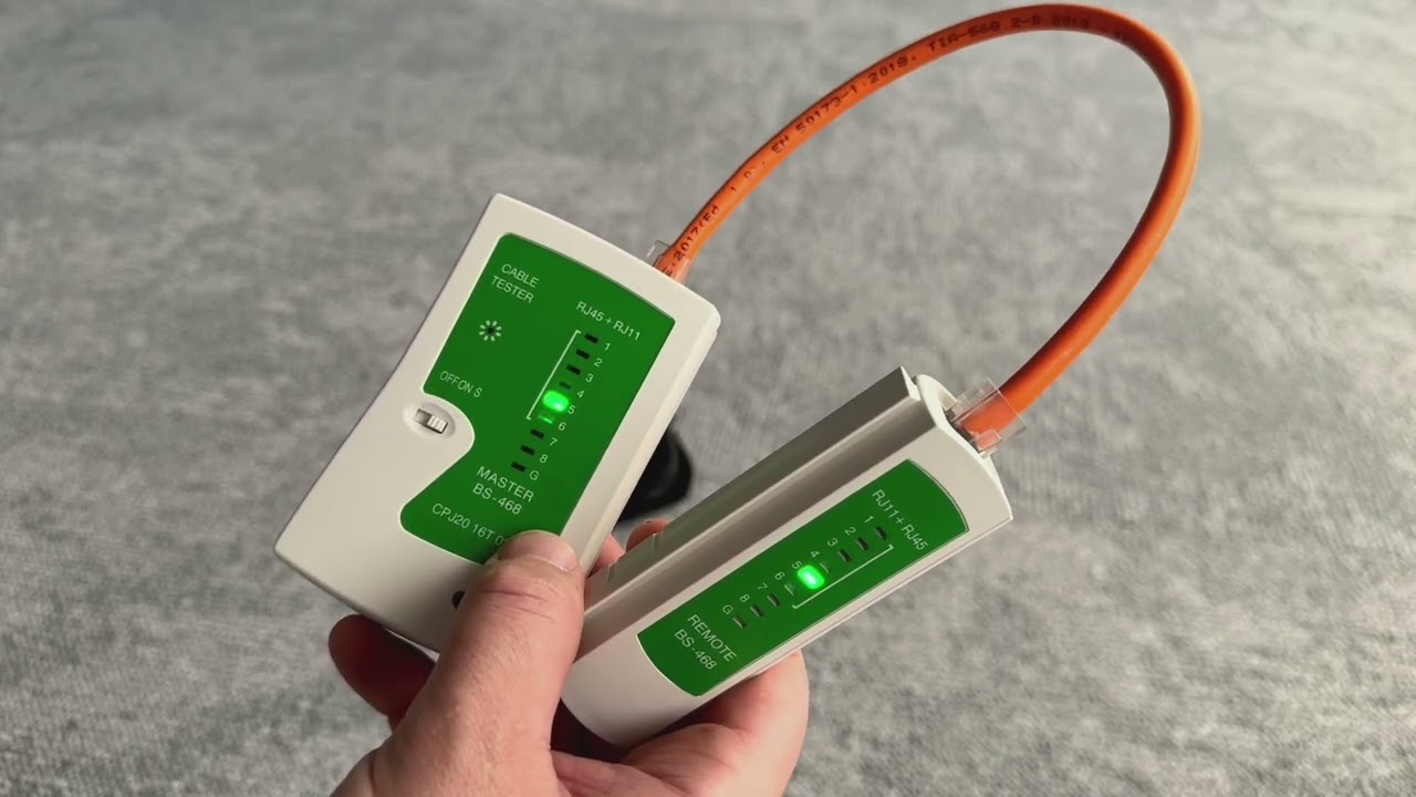 LAN tester RJ-45 (bs-468).