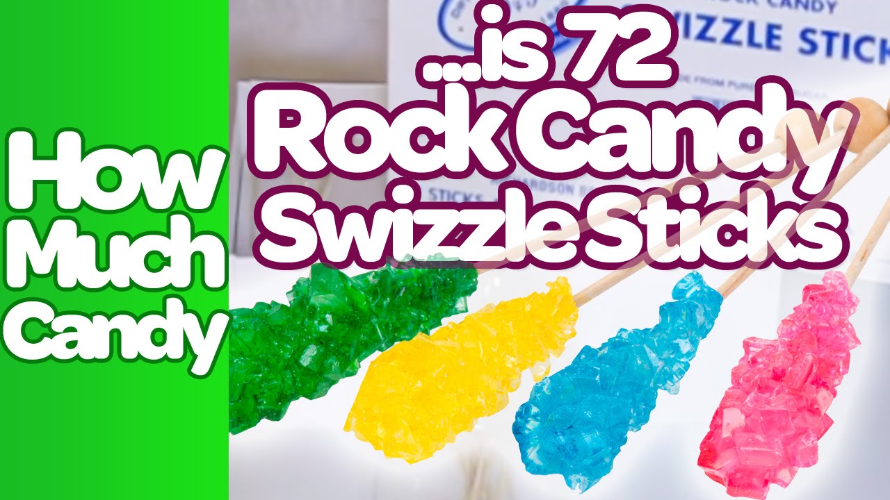 How Much is 72 Rock Candy Sticks? - CandyStore.com