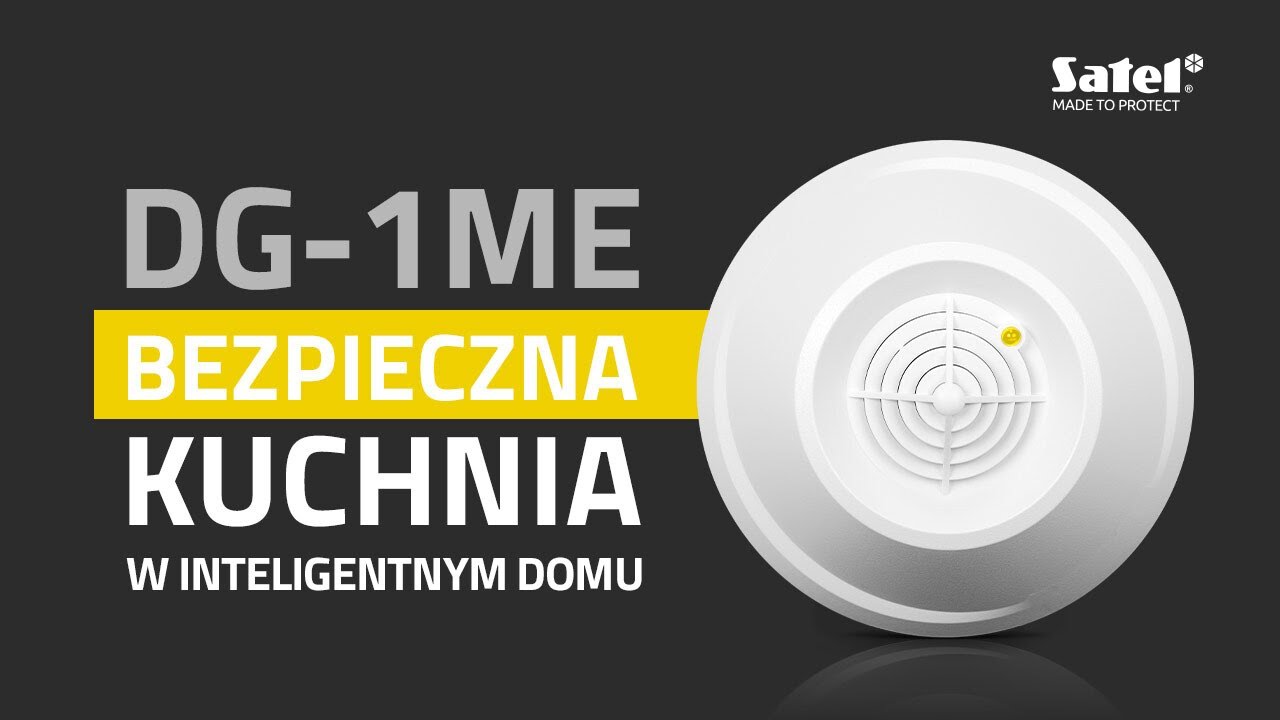Bezpieczna kuchnia w inteligentnym domu z DG-1 ME od #SATEL