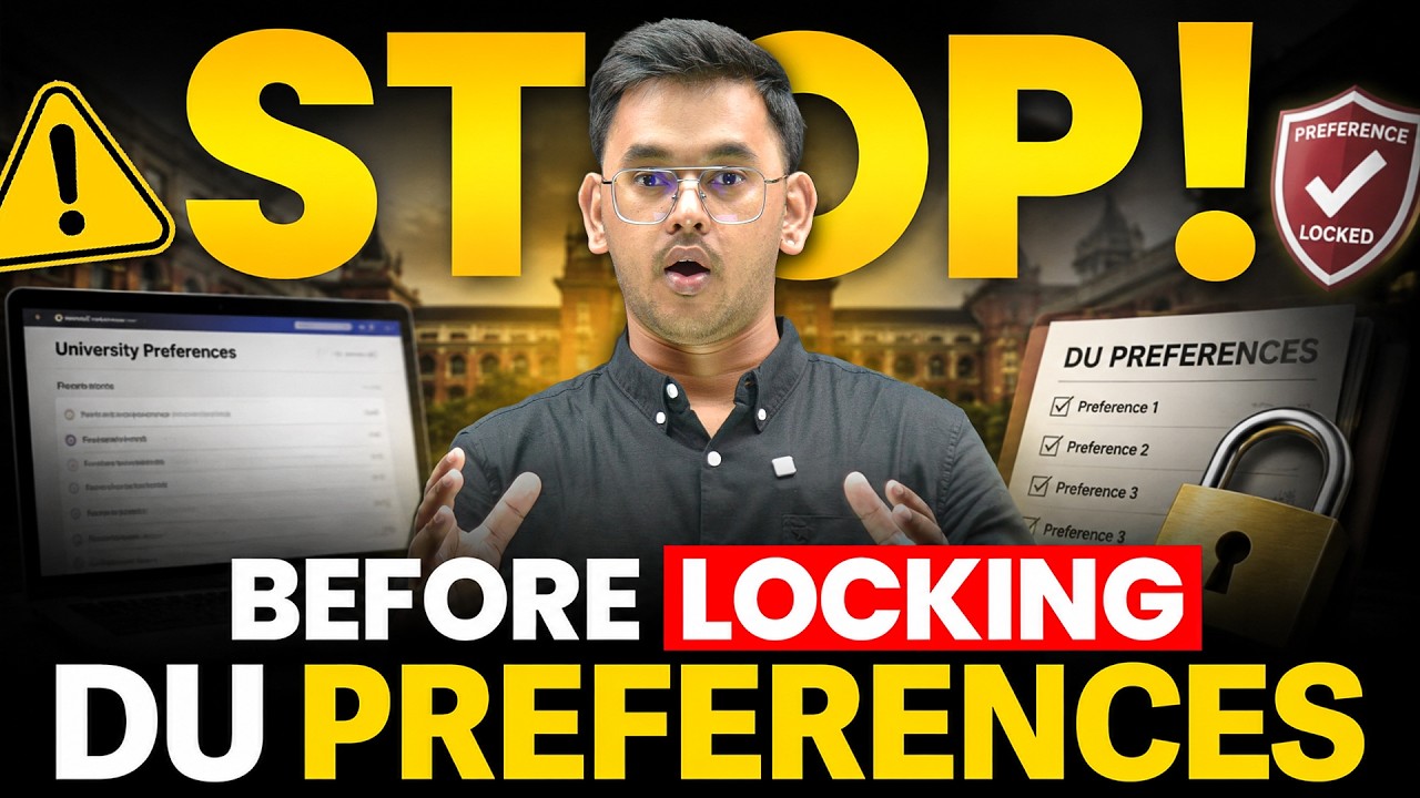 ❌ Don't Fill DU CSAS Preferences Before Watching This! | Top 10 Mistakes (2026)