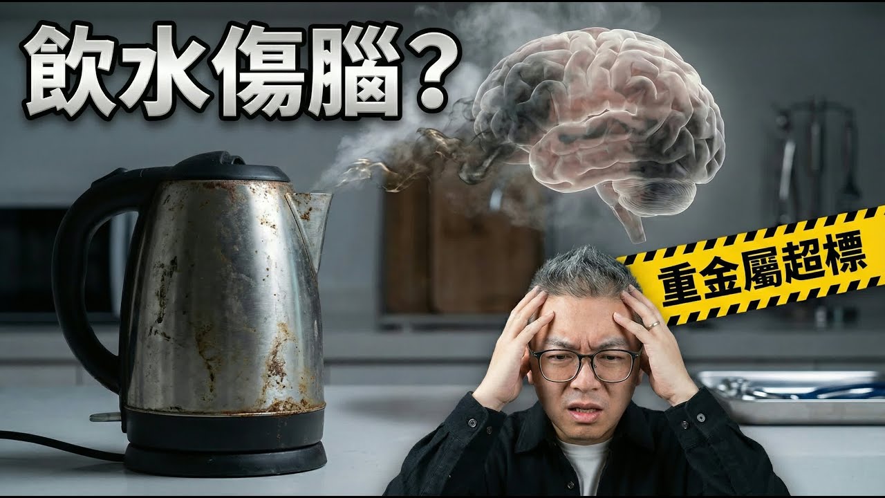 饮水傷腦？專家警告：這3種熱水壺！選錯恐致失智、腎結石