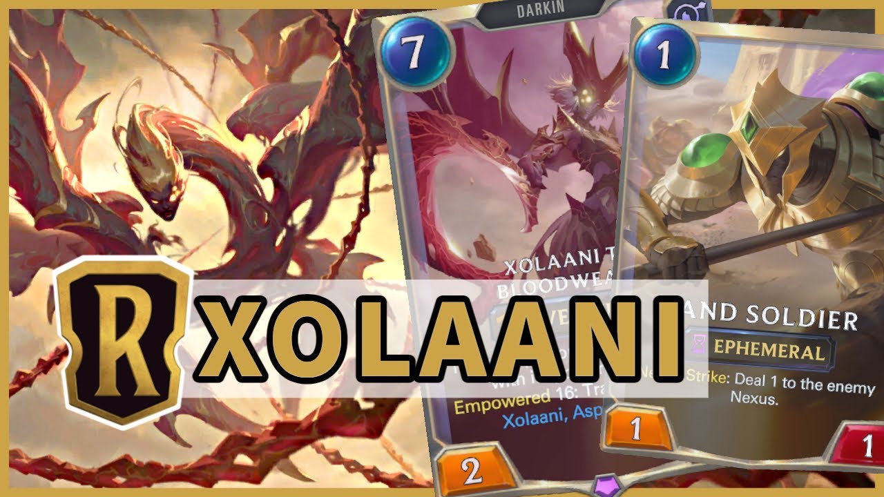 Sand soldiers Xolaani! Targon/Shurima | Legends of Runeterra Deck