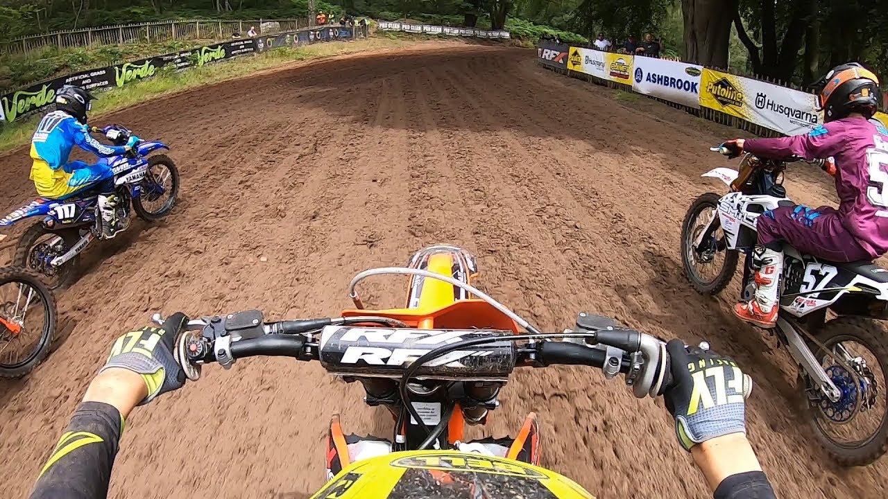 Young Gun 2 Stroke Hero Fights 4 Strokes | Epic Three Rider Motocross Battle