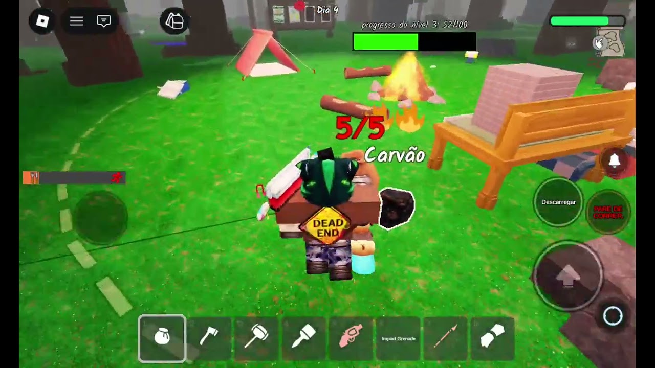 Jogando 99noites na floresta EP9 T2
