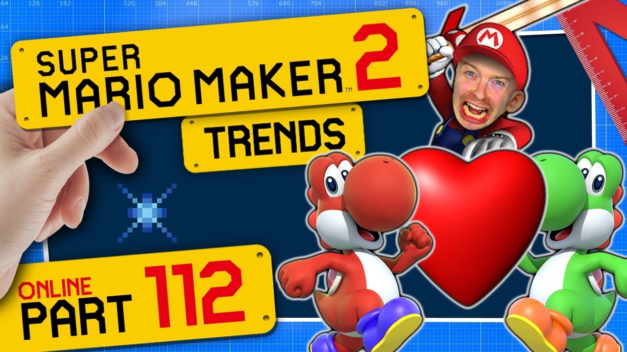 SUPER MARIO MAKER 2 ONLINE 👷 #112: Traurige Yoshi-Liebesgeschichte & Just.Beasts Super World