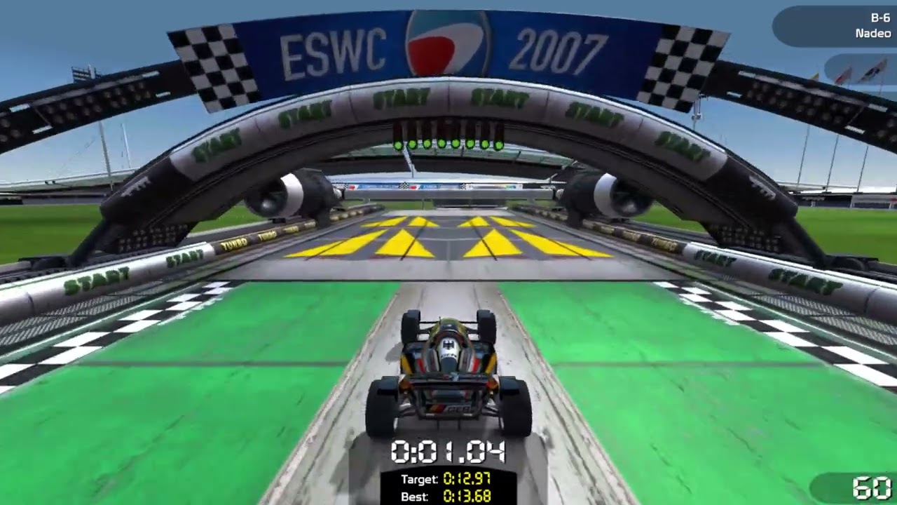 Trackmania Nations ESWC - All Nadeo Medals on Beginner B Tracks