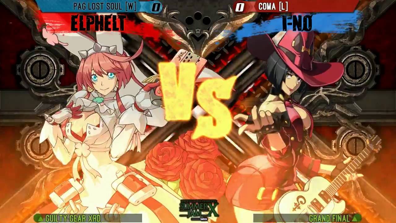 Guilty Gear Xrd Tournament: Summer Jam X Grand Final - Lost Soul (Elphelt) v Coma (I-No)