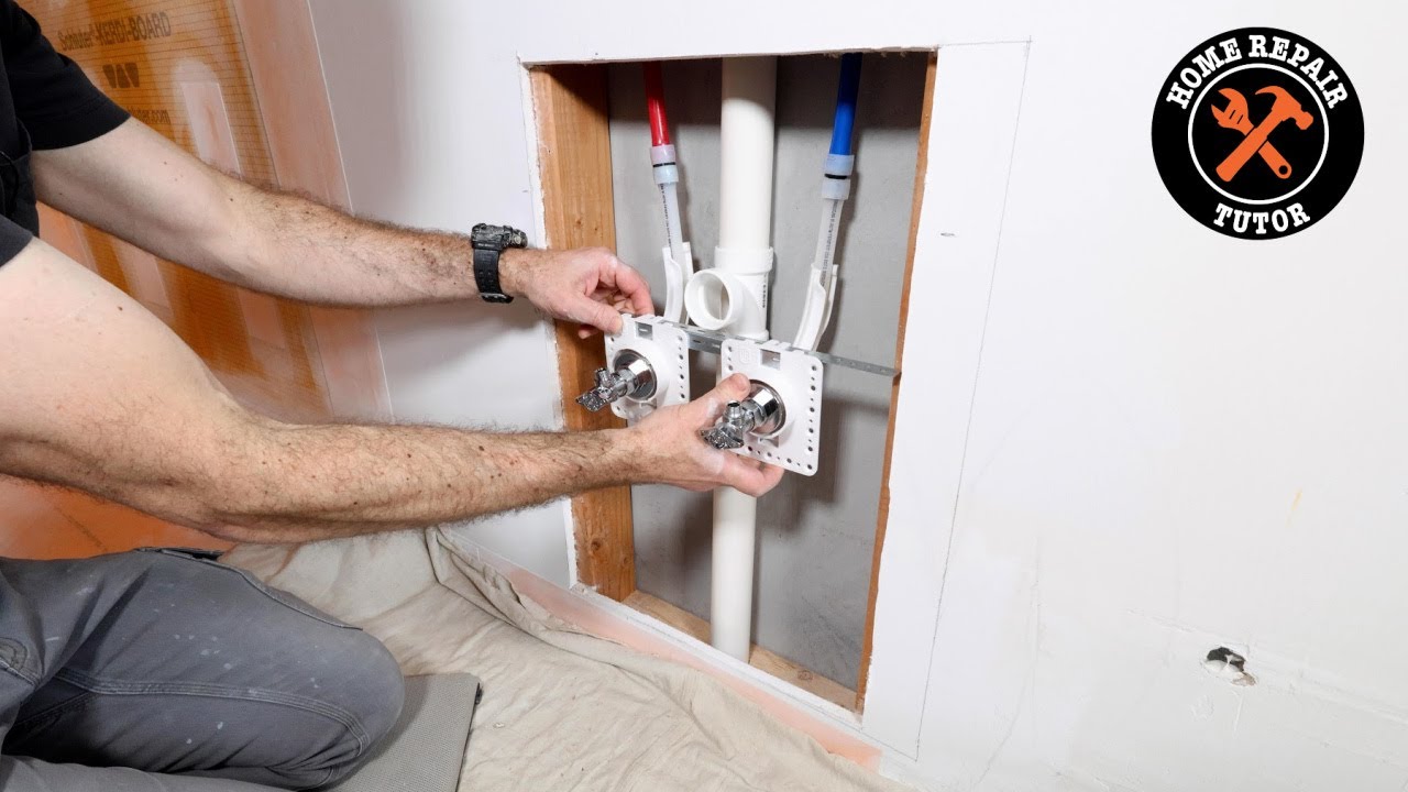 PEX A Shutoff Valve Installation with the HoldRite Fixture Outlet Box