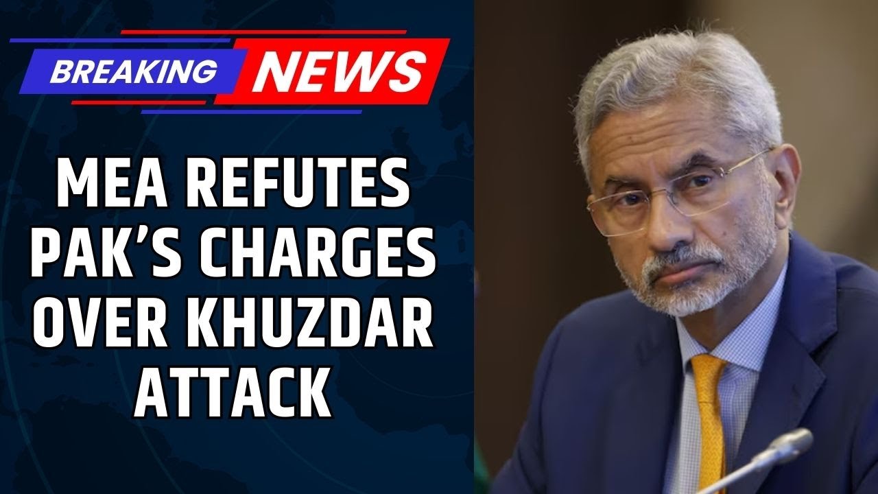 India Rejects Pakistan's Baseless Allegations Amid Balochistan Terror Attack | India Pakistan