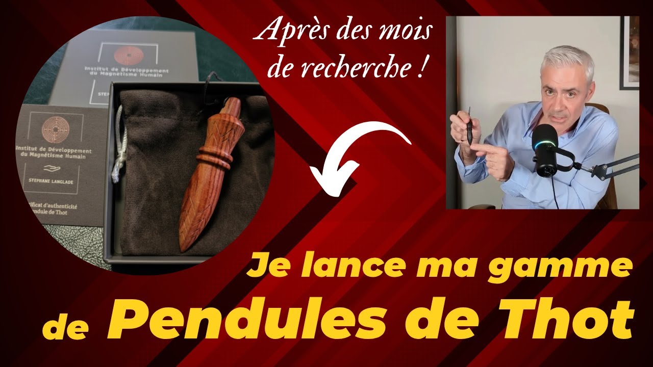 Nouveau ! Découvrez ma gamme exclusive de Pendules de Thot.