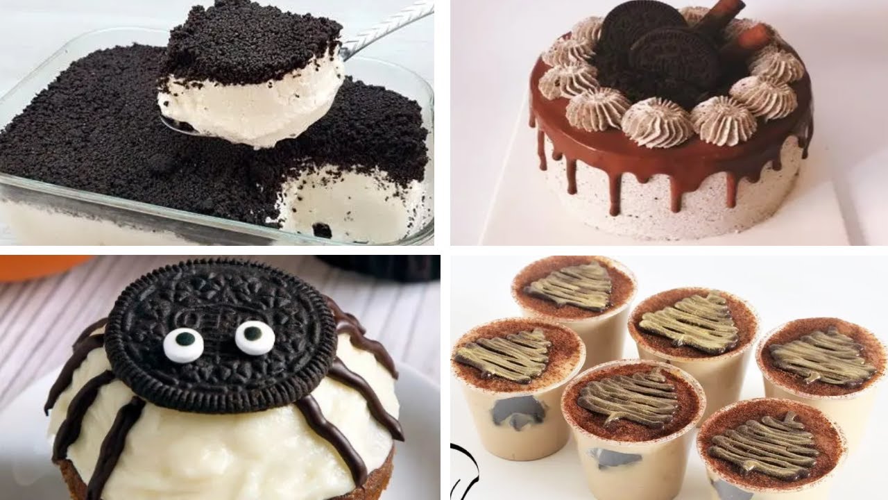 Satisfying Relaxing Video|🍩🎂🍪🍰Chocolate Ice Oreo Cake Recipe|Asmr|Tiktok