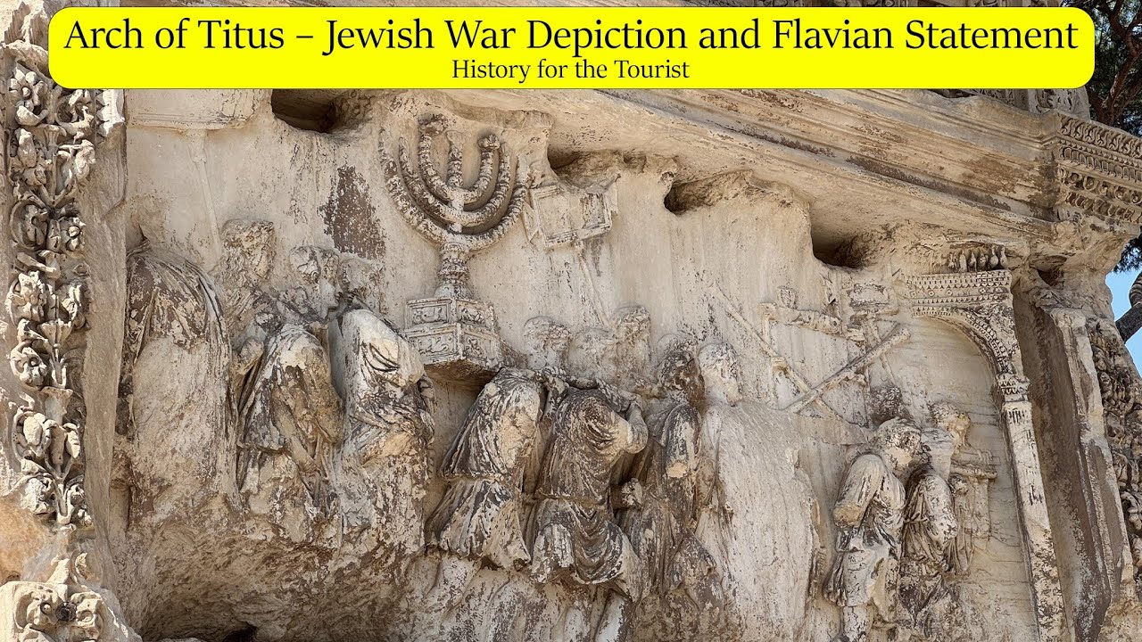 Arch of Titus – Jewish War Depiction and Flavian Statement