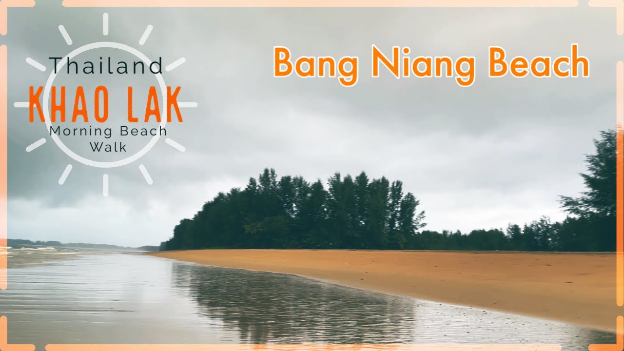Bang Niang Beach - Khao Lak Thailand 2022 - With Drone Footage