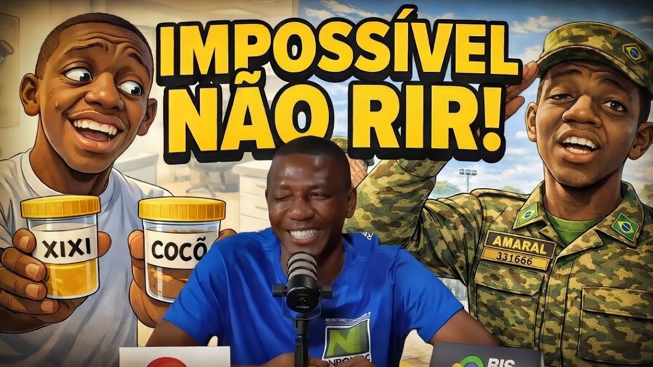 ⚽Melhores Histórias de Amaral! O Soldado Amaral e a Trapalhada nos Exames Médicos #tentenaorir