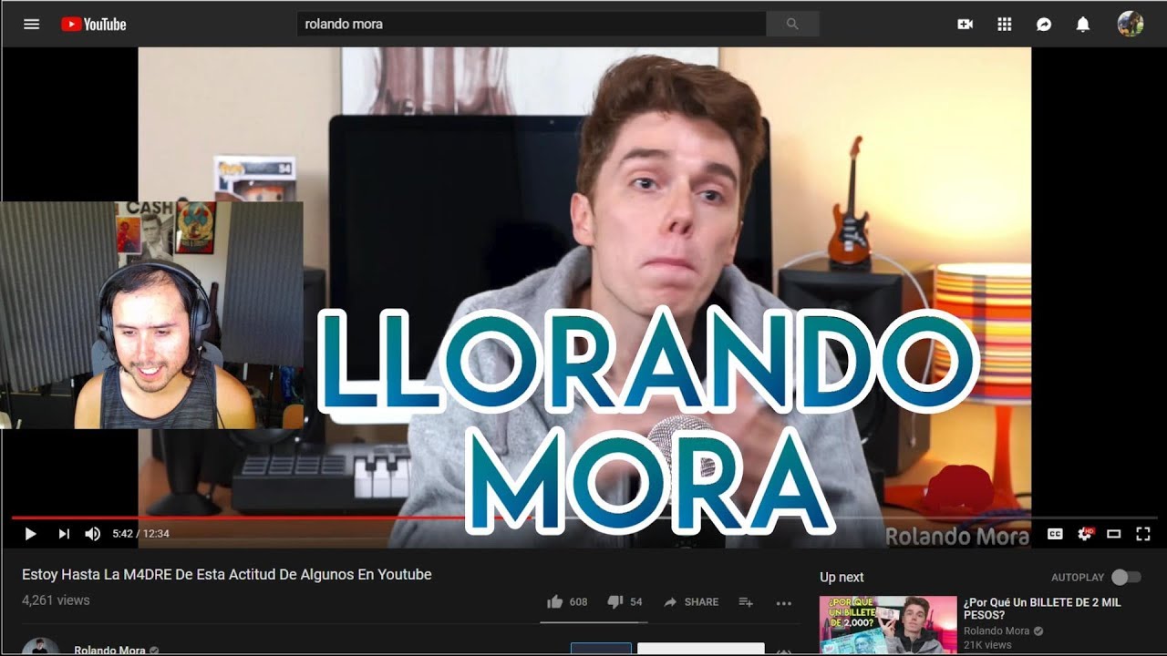 Mensaje para Rolando Mora - LLORANDO MORA