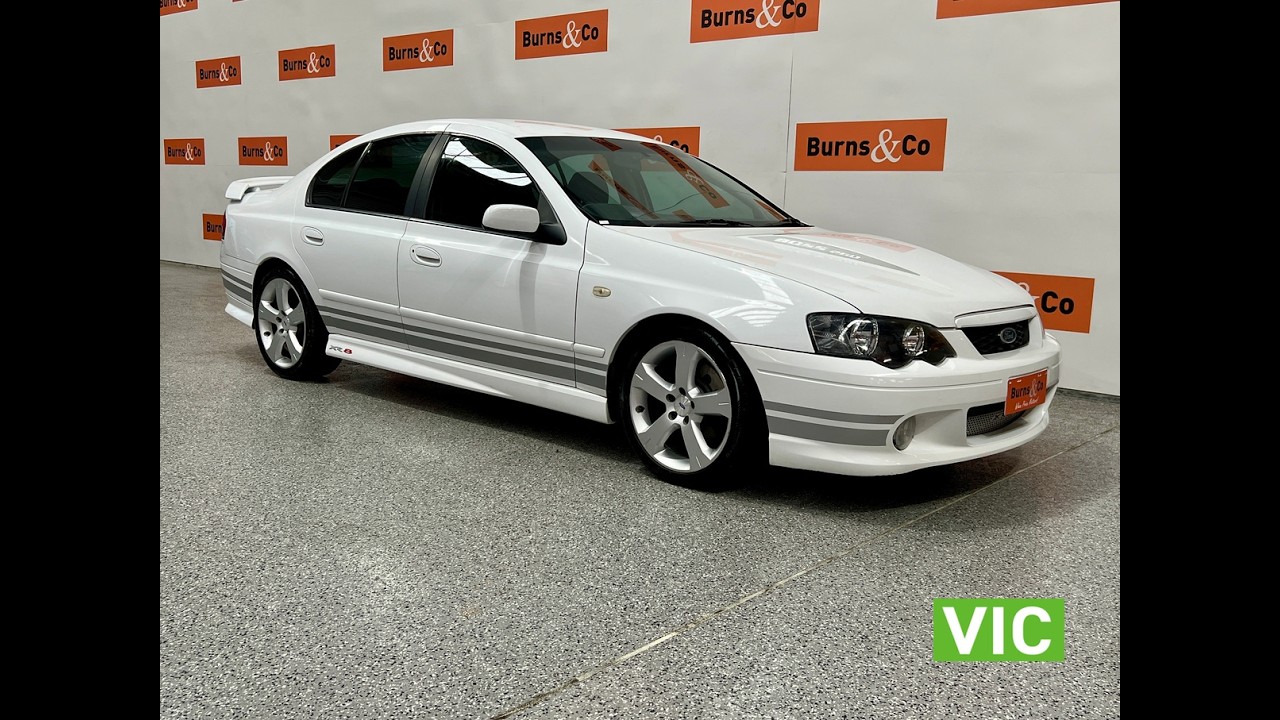 2005 Ford BA XR8 Falcon 5.4L 260 Boss V8 Manual