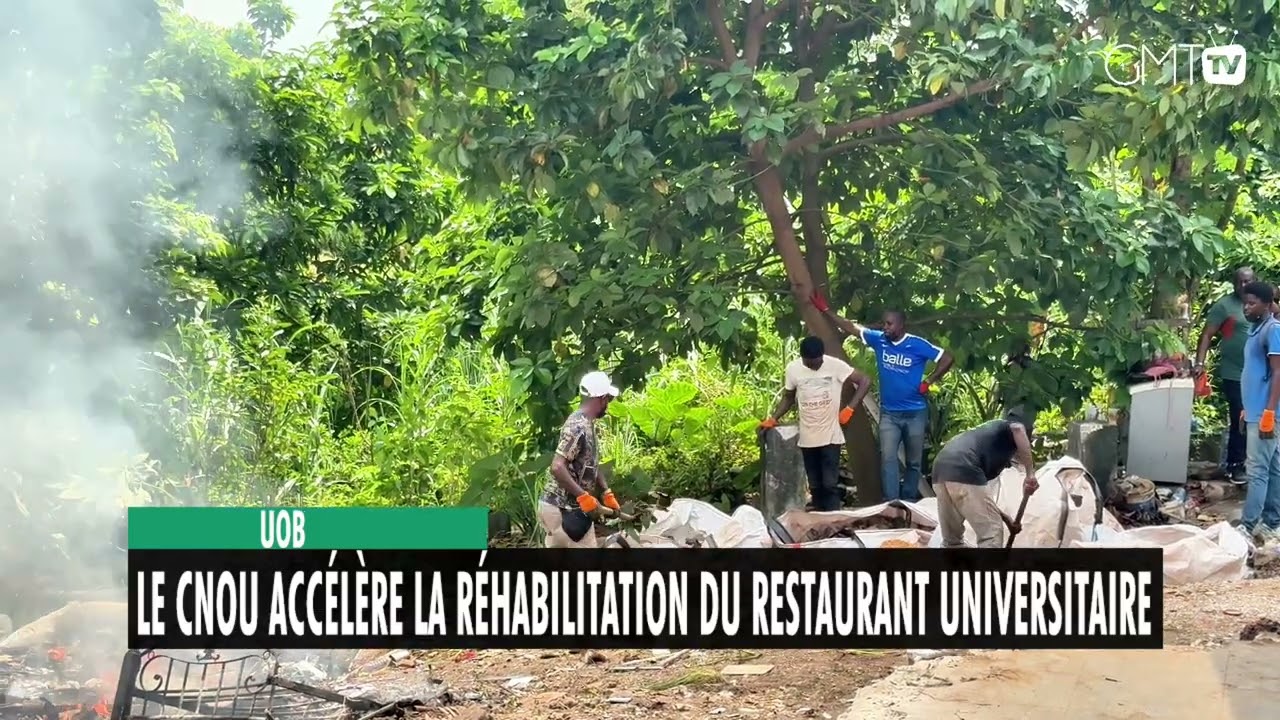 [#Reportage] UOB : le CNOU accélère la réhabilitation du campus universitaire