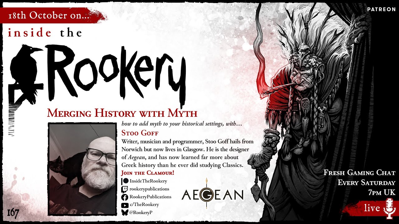 Merging History with Myth with Stoo Goff (ItR 10:10 - 167)