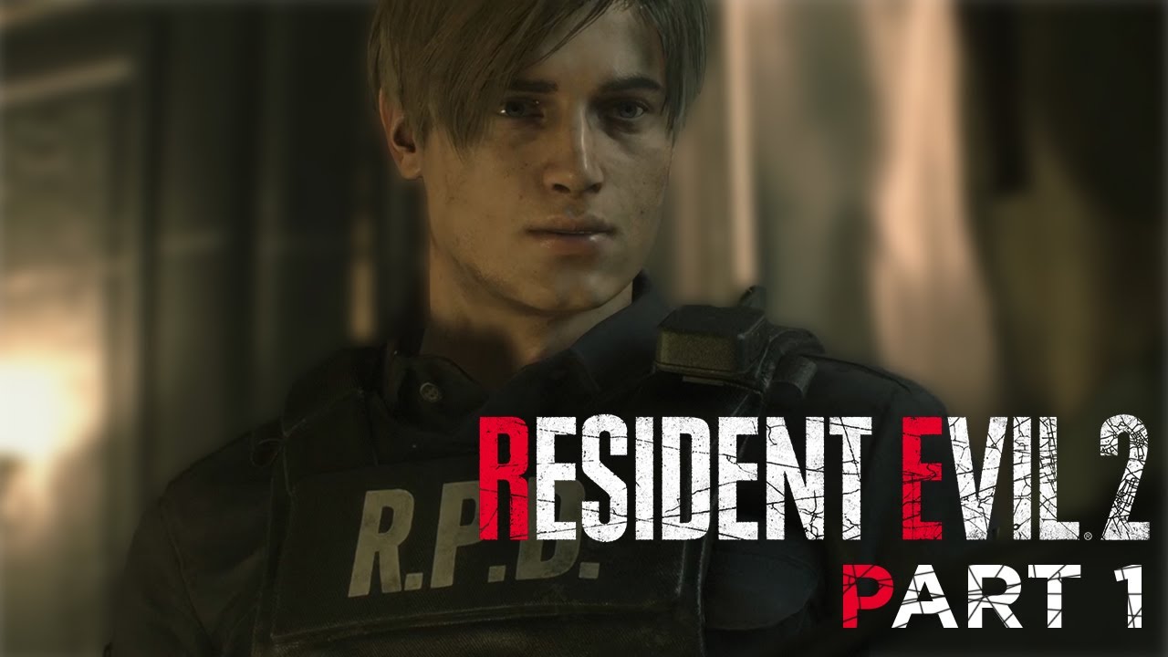 Gawking Over Leon Kennedy for 30 minutes | Resident Evil 2 [Part 1]