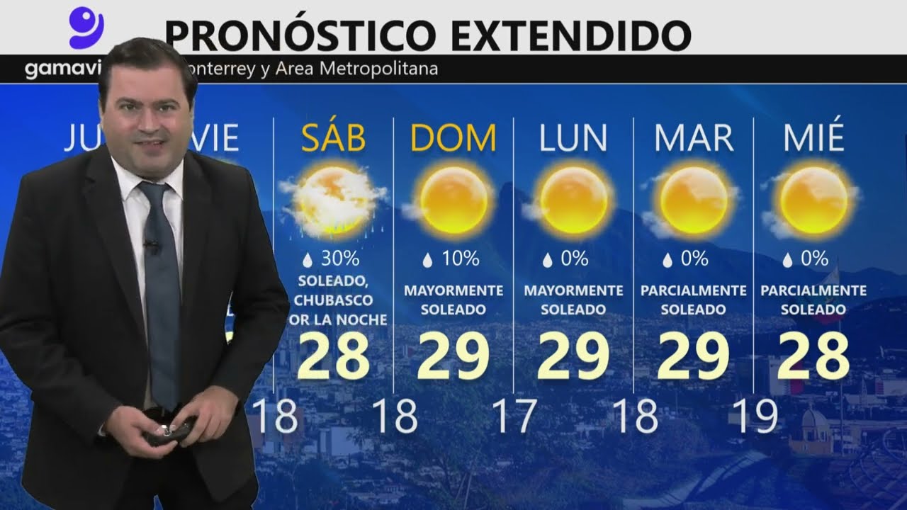 El clima en Monterrey hoy 24 de octubre de 2024 | Gamavisión Noticias