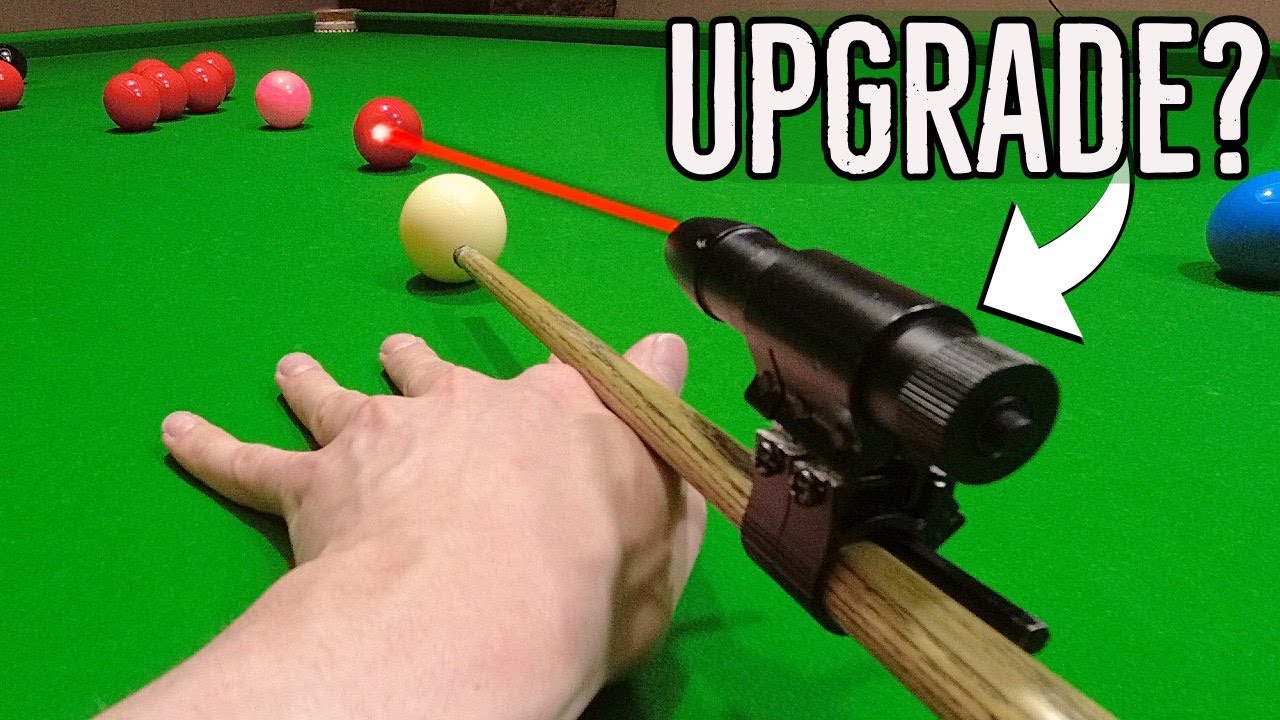 Лазерный указатель для прицеливания в снукере