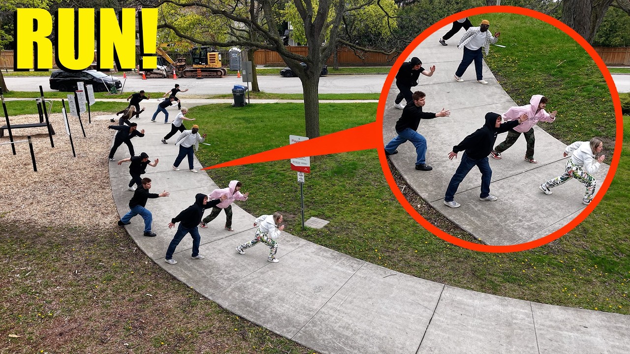 If you ever see your Neighbors Running in SLOW MOTION... RUN AWAY FAST!