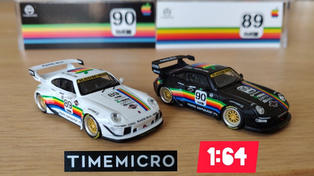 Timemicro RWB 993 Porsche Apple 🍏 Full Diecast Car‼️