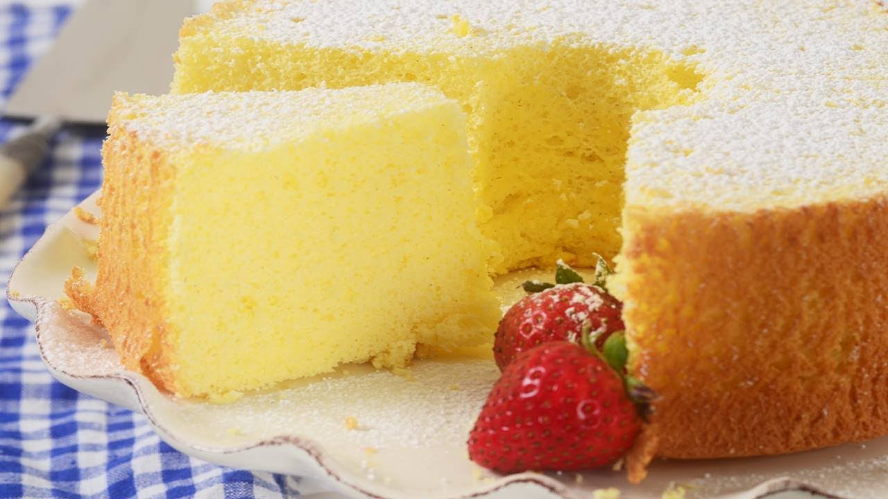 American Sponge Cake Recipe Demonstration - Joyofbaking.com
