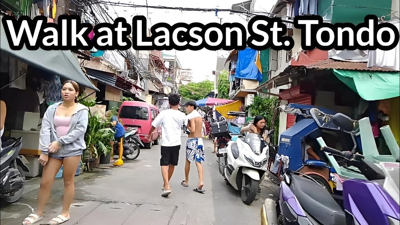 Walking in Lacson Street Tondo, City of Manila | Philippines