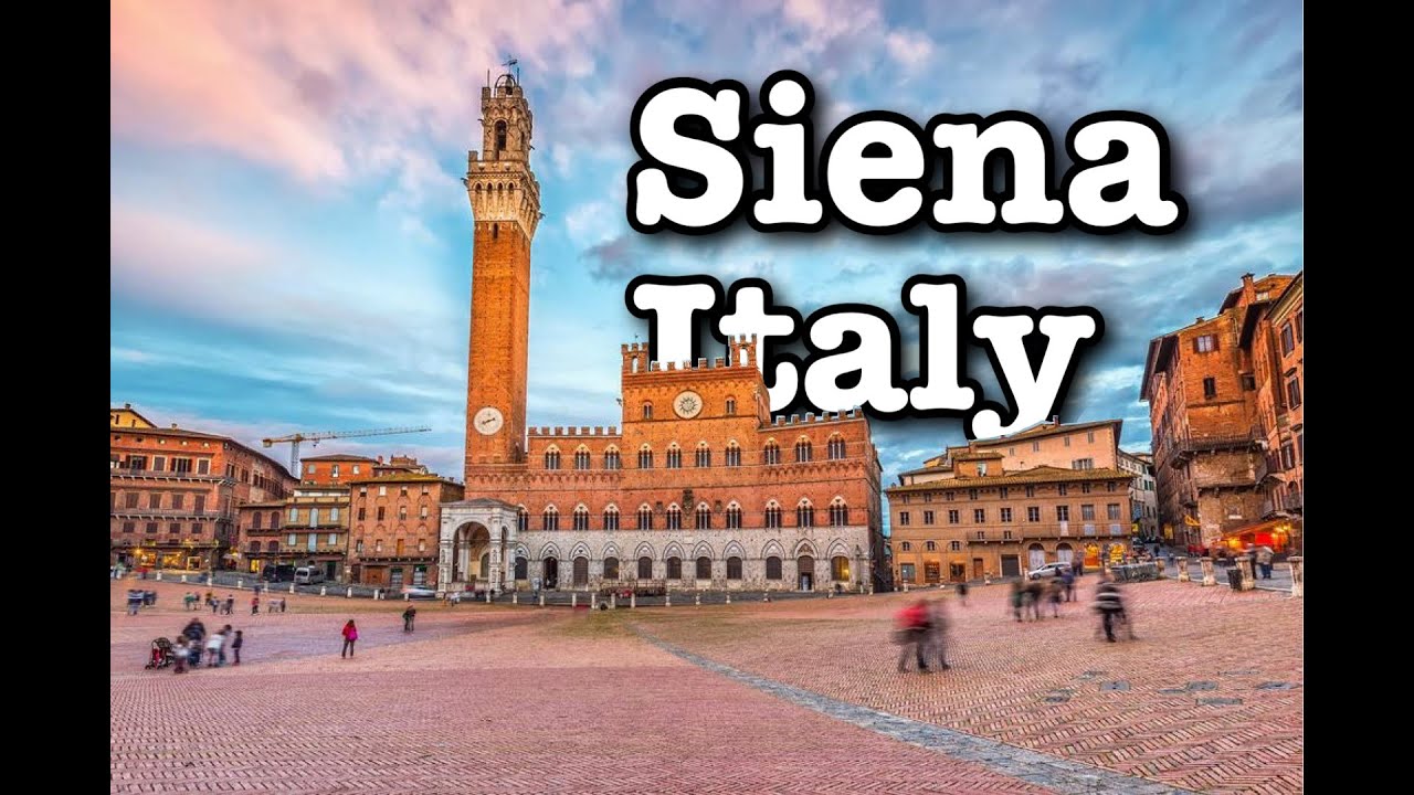 Walking in Siena Tuscany, Italy | City Ambience Sounds | ASMR