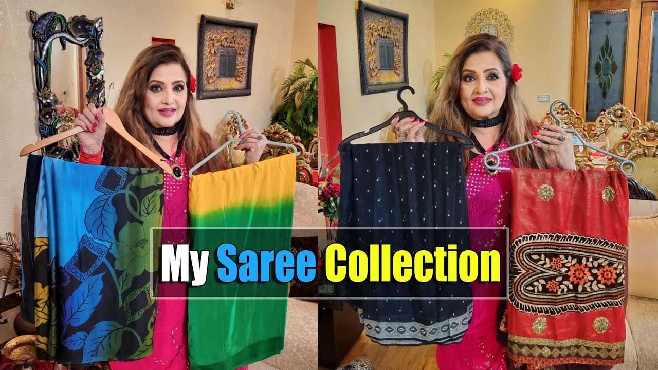My Saree Collection | Nisho Jee Official