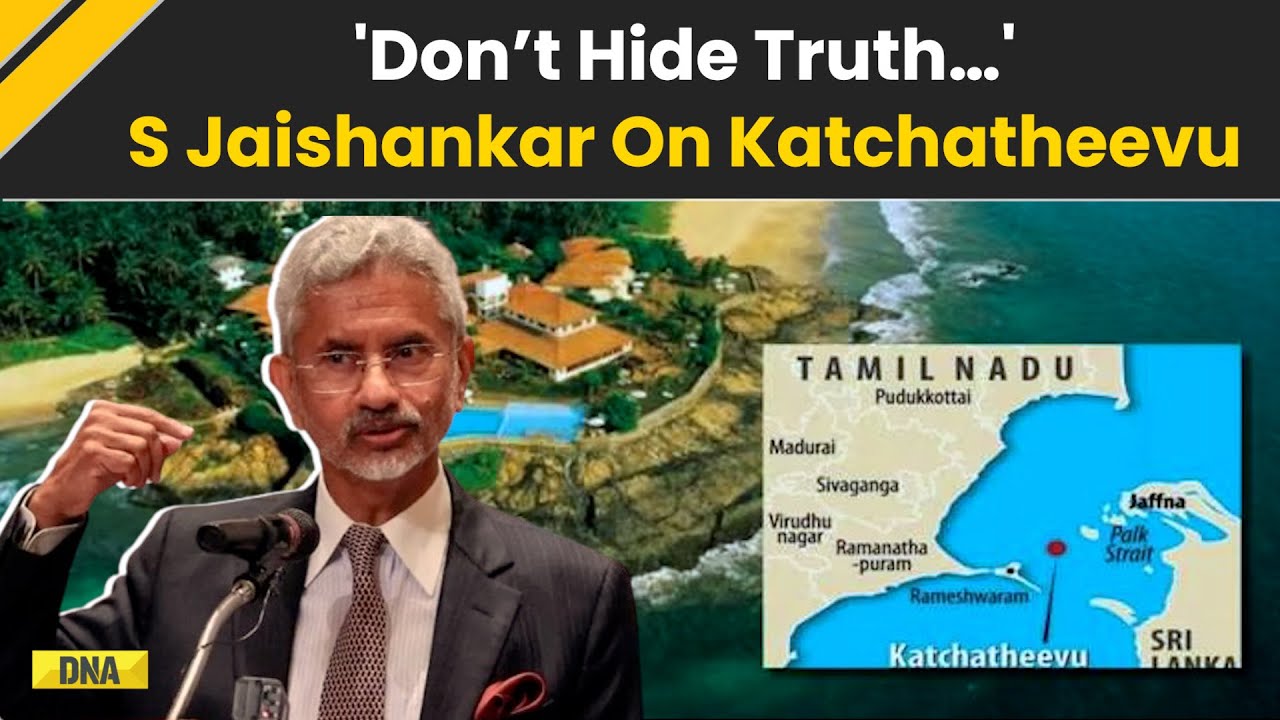 Katchatheevu Controversy:  'Don&rsquo;t Hide Truth&hellip;', S. Jaishankar's Sharp Reply On The Island Issue
