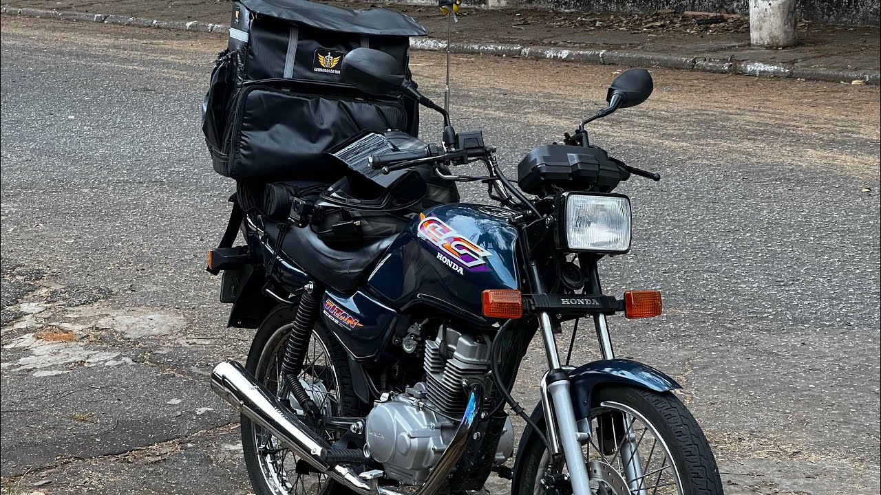 TITAN 99 É UMA MOTO BOA PARA AS ENTREGAS?? *OPNIÃO DELA ORIGINAL E MONTADINHA* 🔥✅