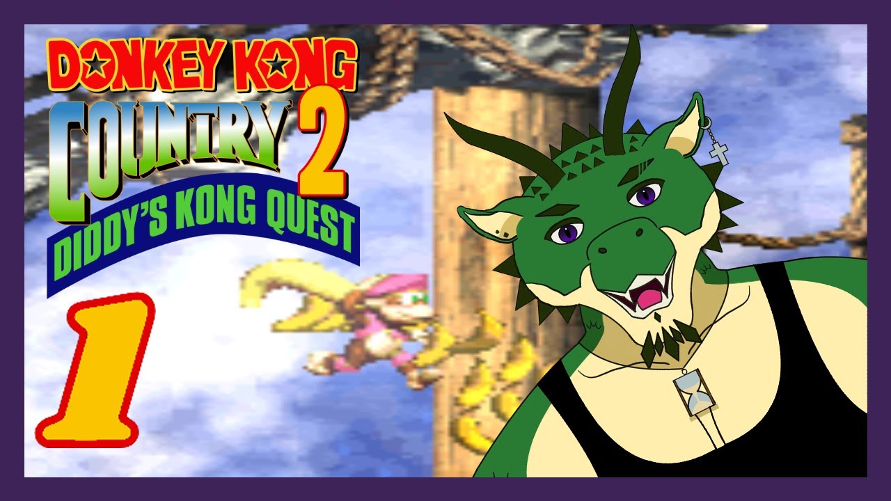 【Donkey Kong Country 2】A Faster, Stronger, and More Dignified Kind of Banana Slama!【1】