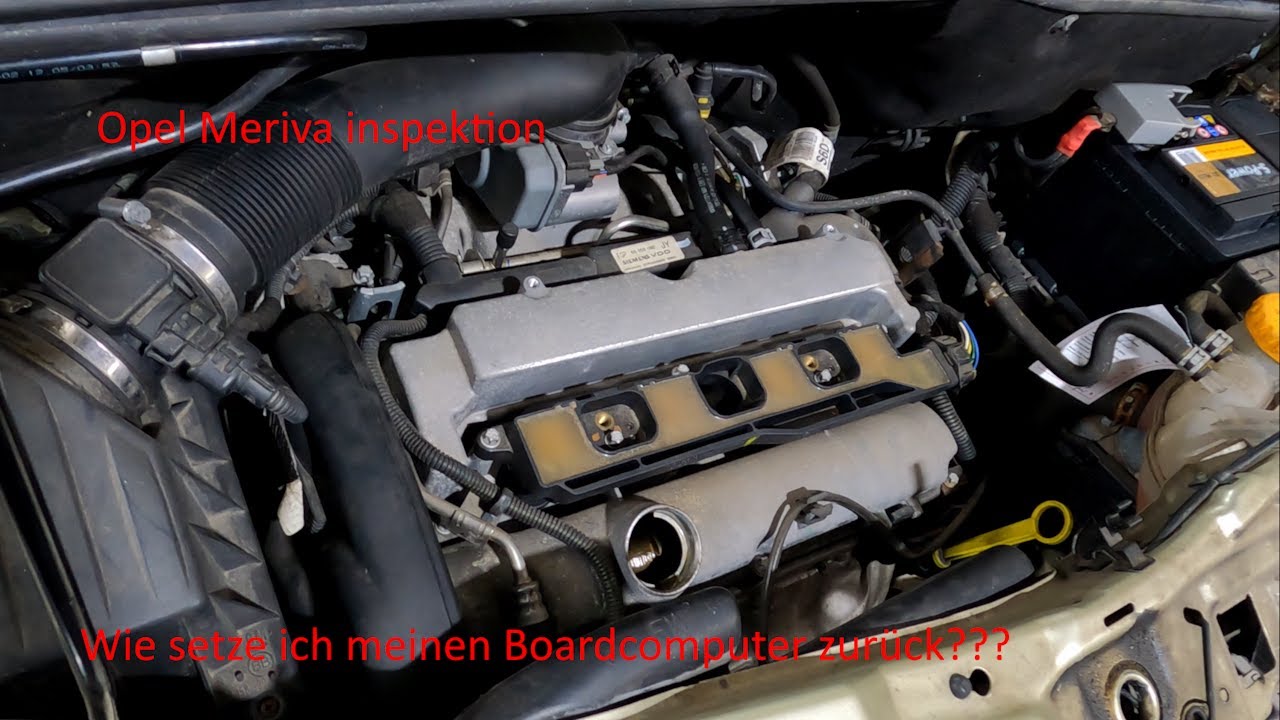 Opel Meriva inspektion