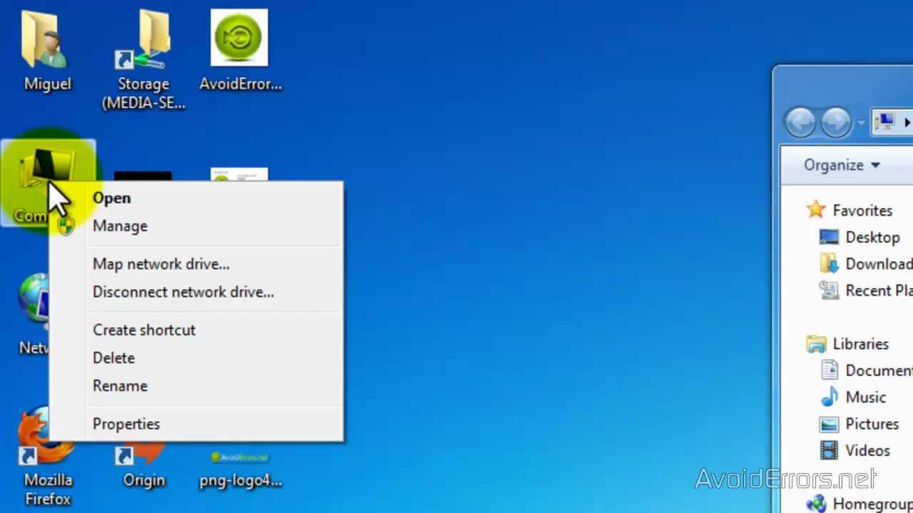 How to hide or show Hard Disk / Partition in Windows 7