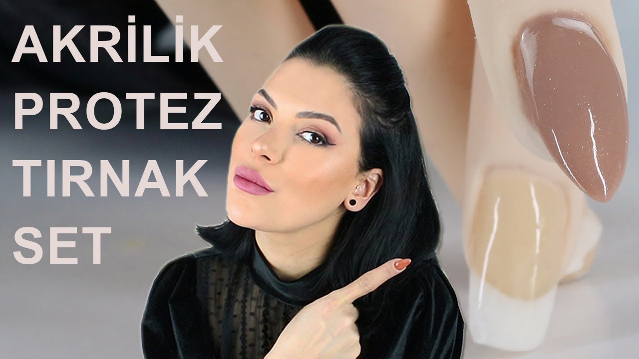 Tek Setle Akrilik Protez Tırnak | Acrylic Nail With One Set