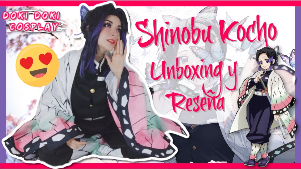 Shinobu Kochou | UNBOXING y reseña de DOKI DOKI COSPLAY 😍