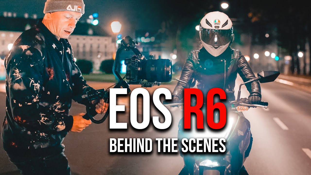 Съемка на Canon EOS R6 в условиях низкой освещенности — закулисные кадры с использованием Zhiyun ...