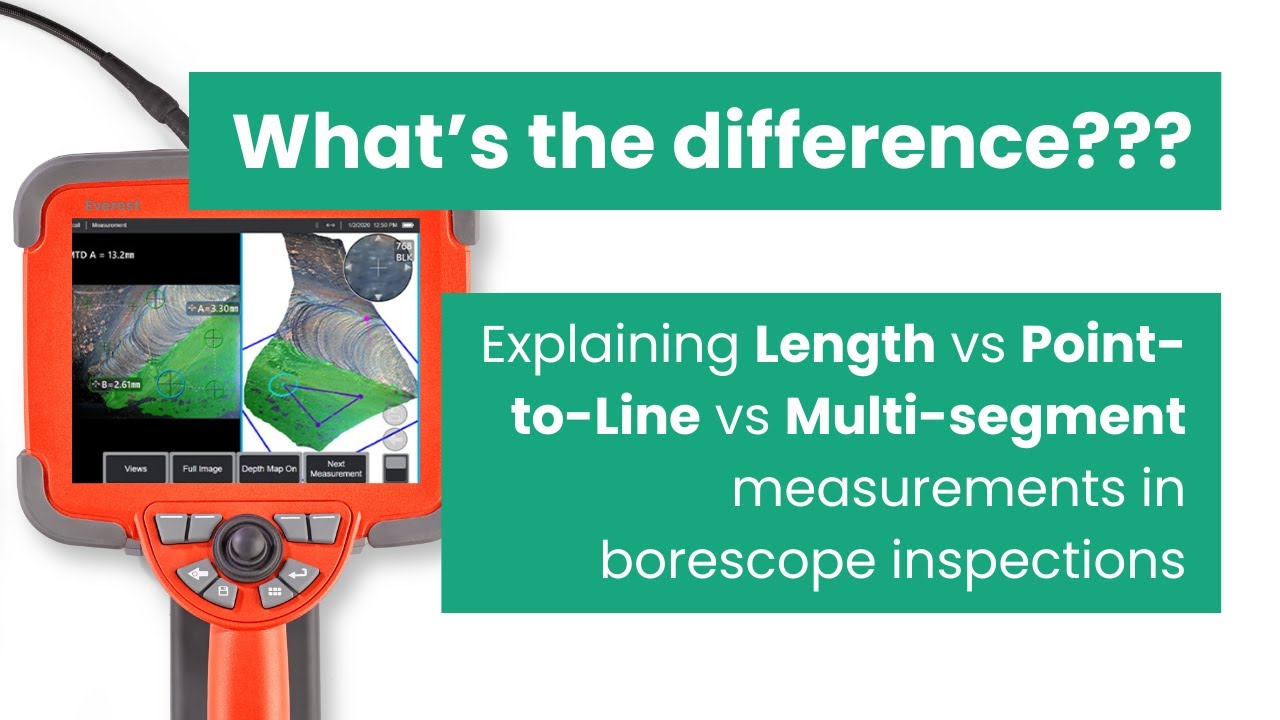 Borescope Tutorial: Types of Length Measurement